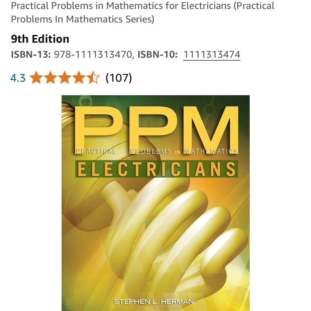 Practical Problems in Mathematics for Electricians